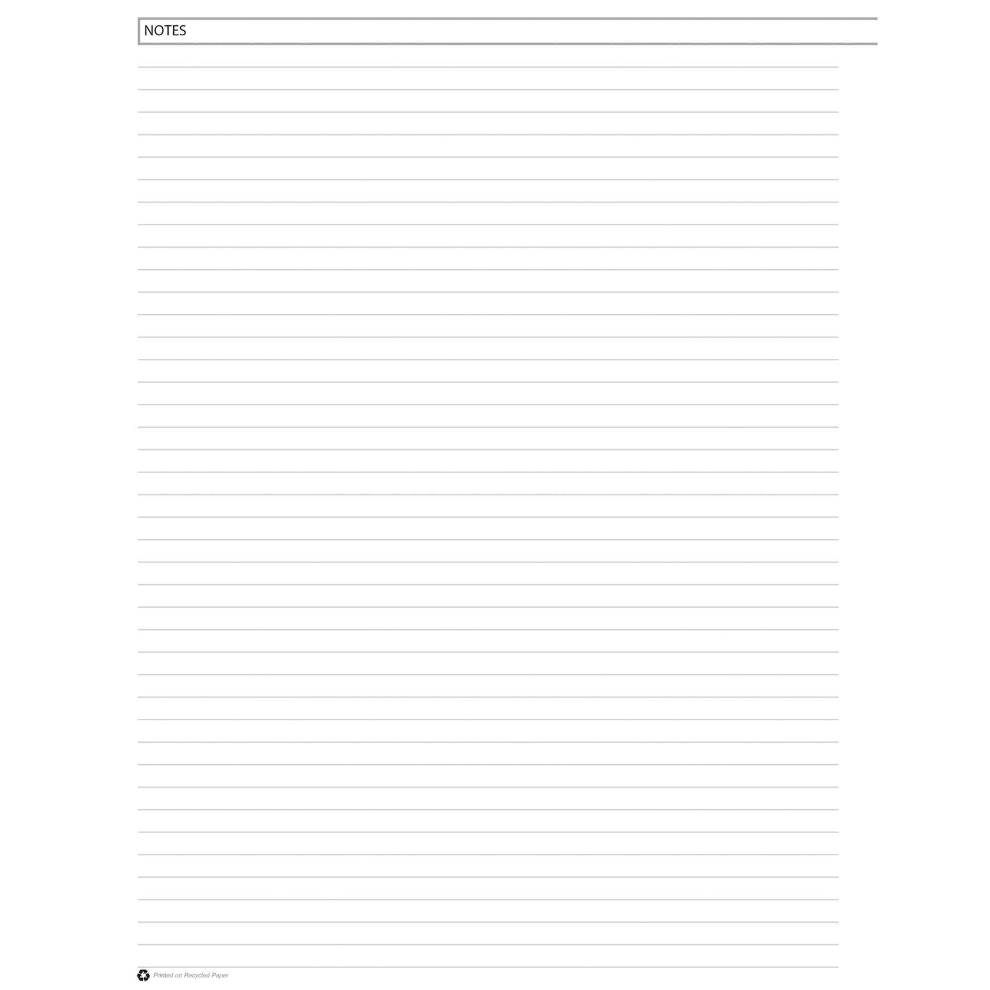 Blue Lesson Planner Book